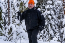 Lumikenkäilemässä